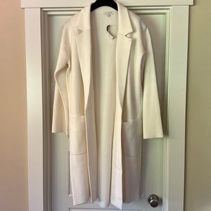 JCrew Ella Open Front Long Sweater Blazer